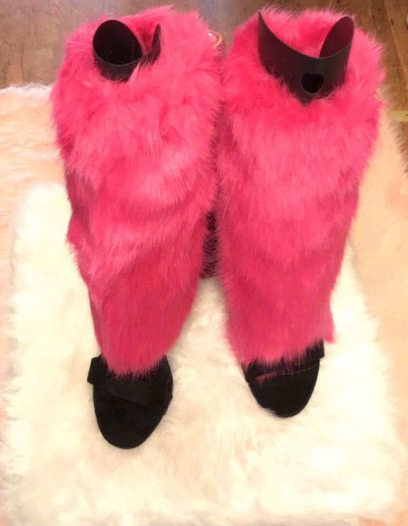 Furry Sandals